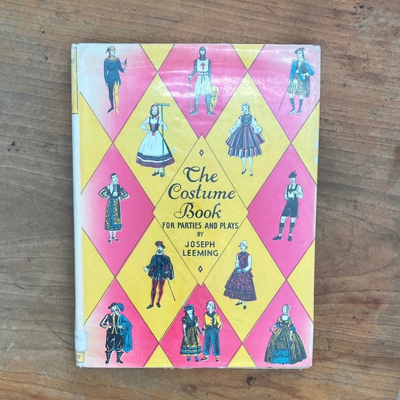 The Costume Book for Parties and Plays by - Pink and Yellow - Picture 2 of 16